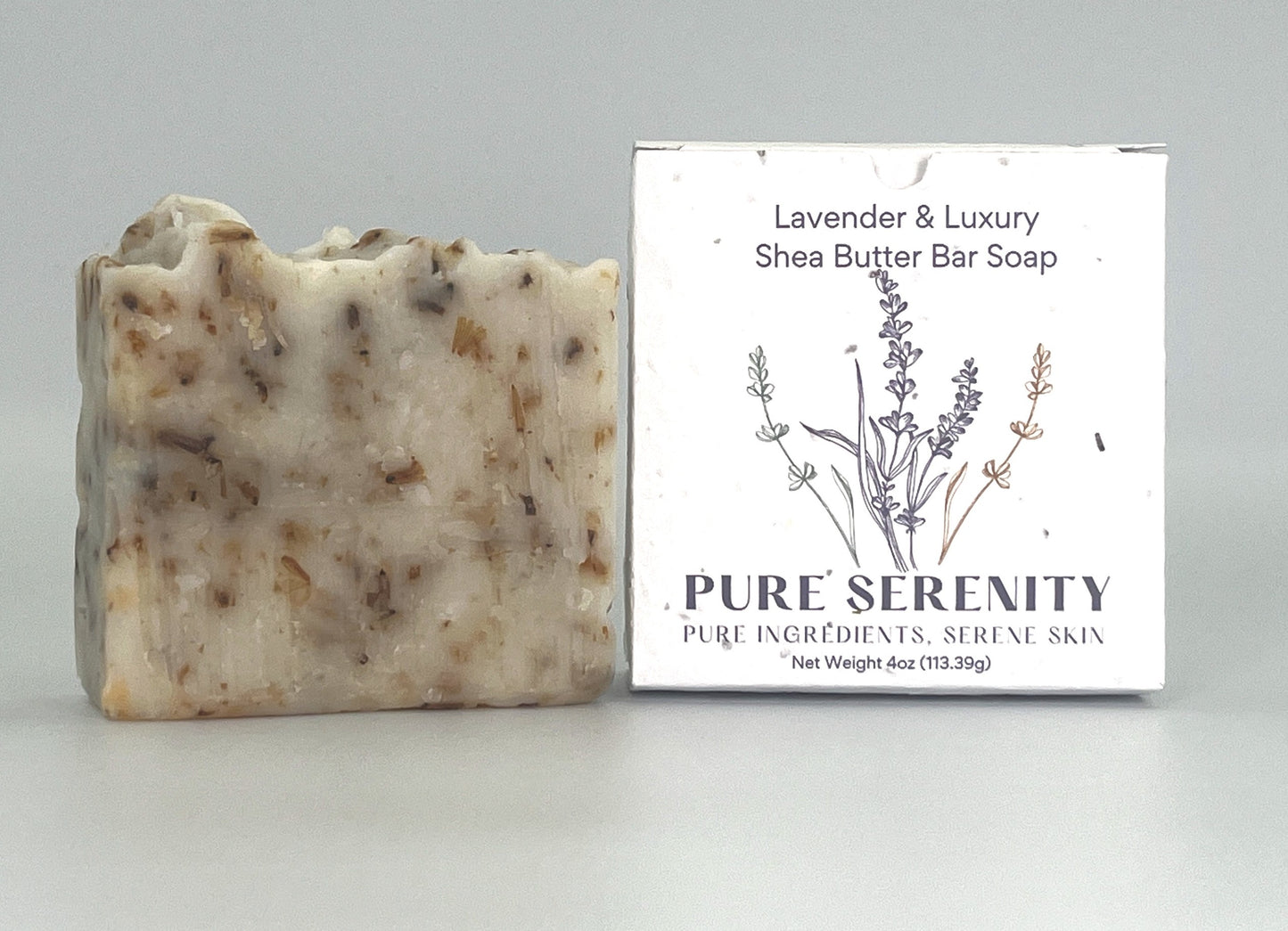 Lavender & Luxury Shea Butter Bar Soap x 6 Units