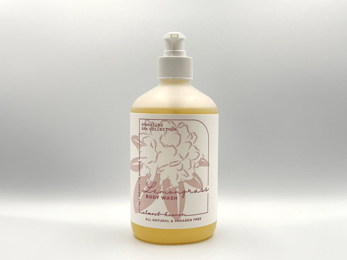 Lemongrass Body Wash - WV State Park Exclusive Spa Line  x12 Units