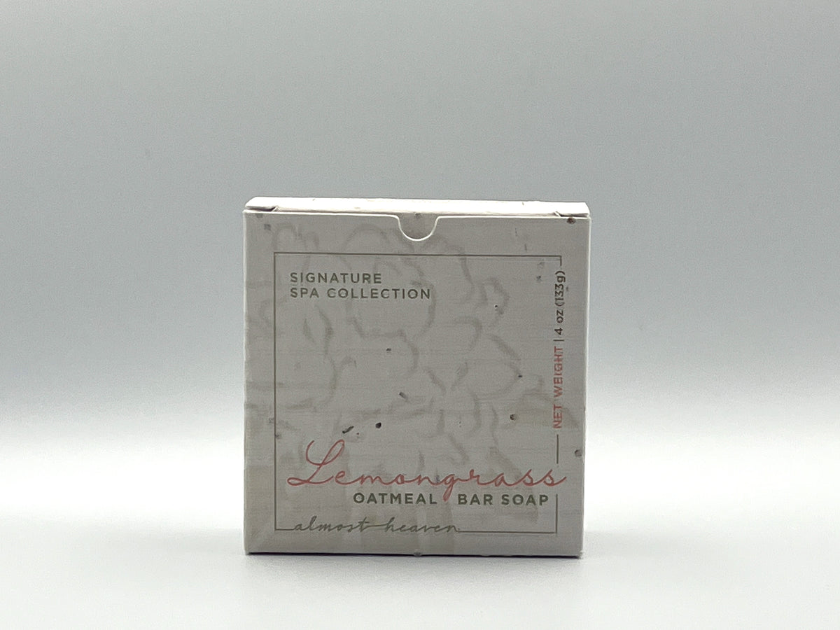 Oatmeal Lemongrass Bar Soap - WV State Park Exclusive Spa Line  x24 Units
