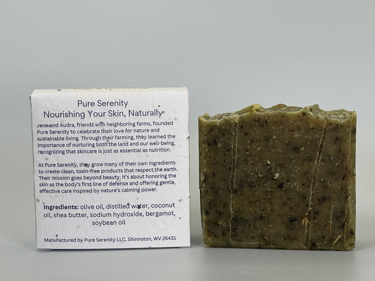 Bergamot Shea Butter Bar Soap