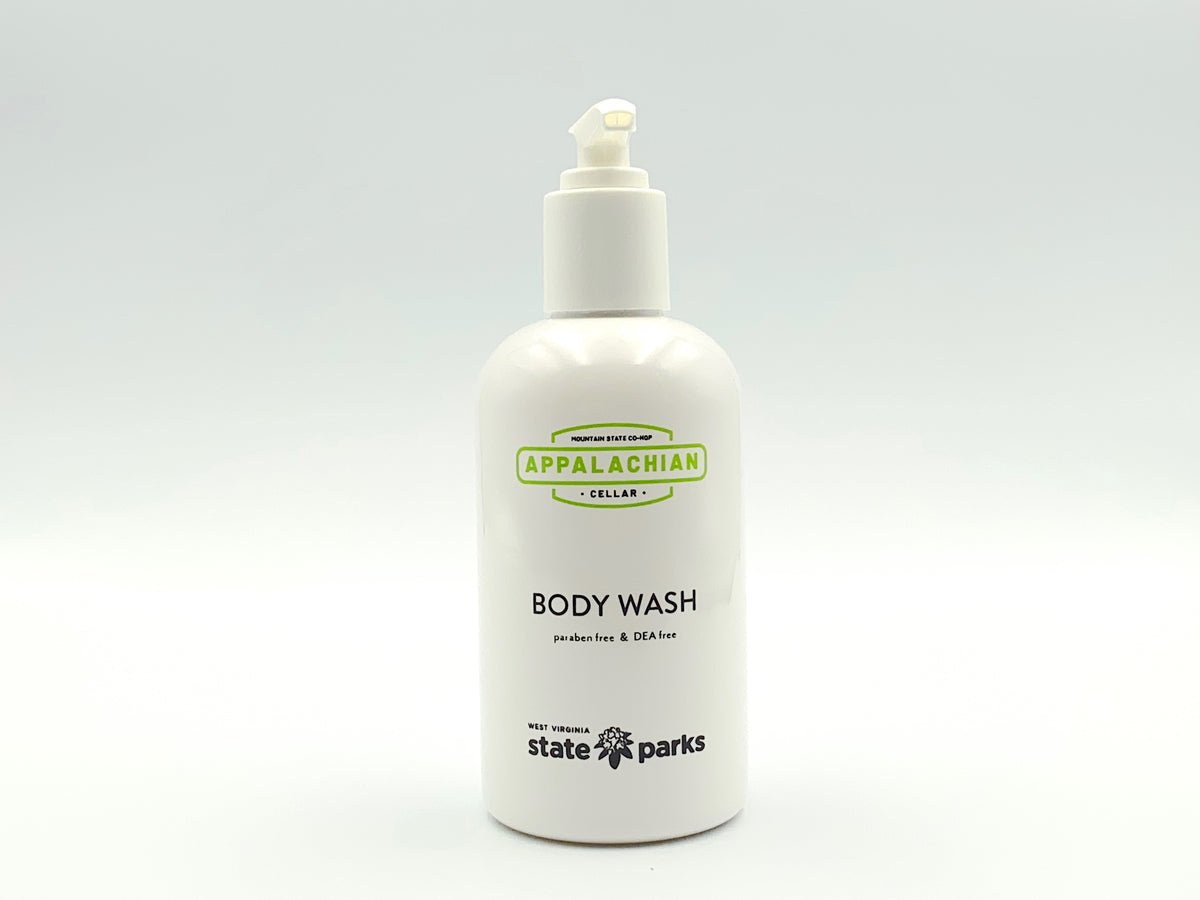 WV State Park Body Wash Bottle- EMPTY -Single
