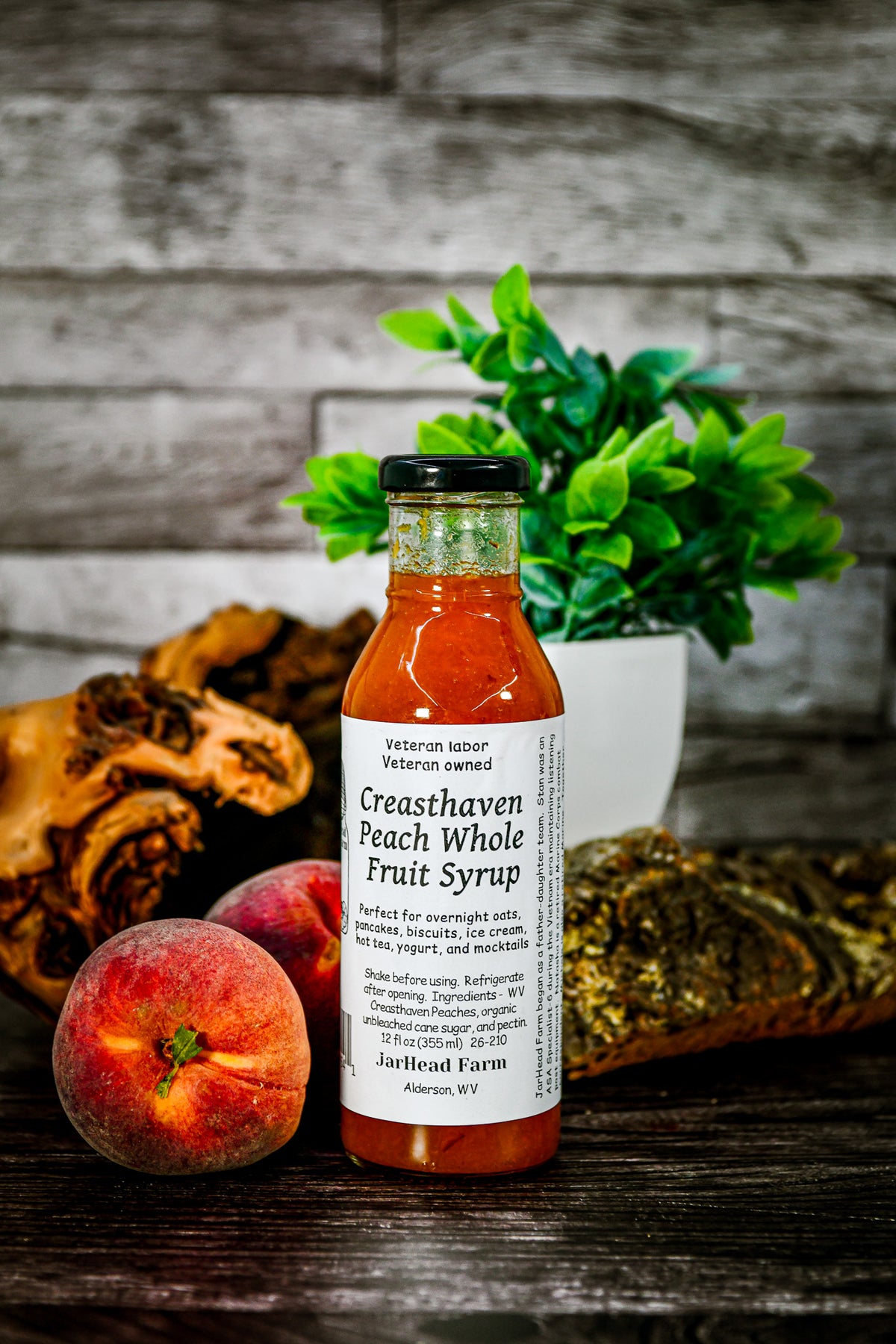 Peach Syrup (Shipped to WV Only)