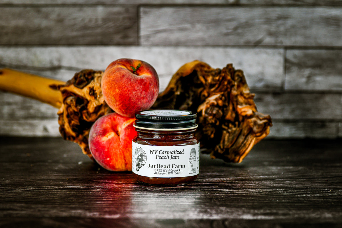 Caramelized Peach Jam (Shipped to WV Only)