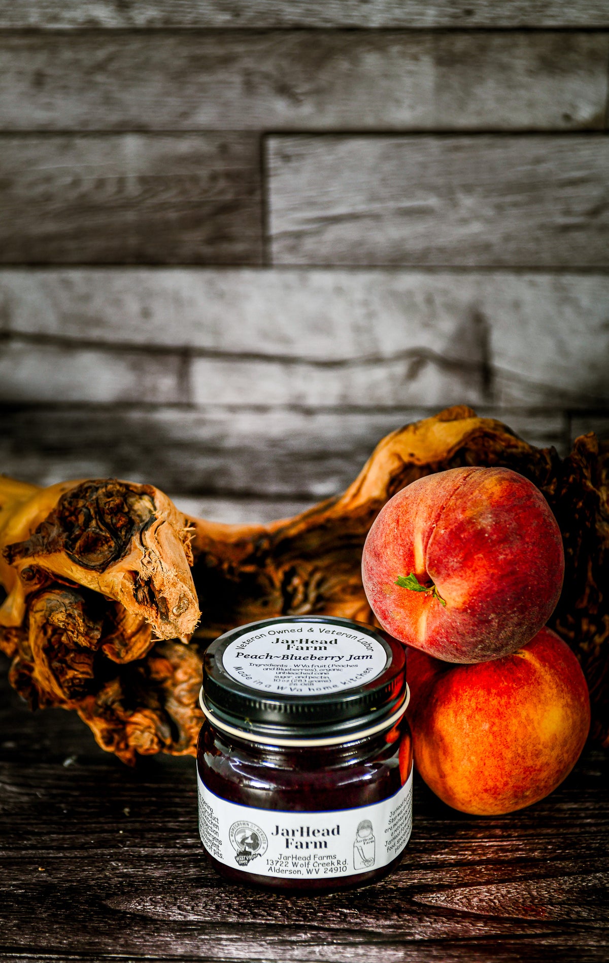 Peach Blueberry Jam (Shipped to WV Only)