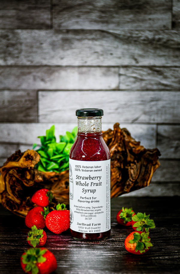 Strawberry Whole Fruit Syrup  (Shipped to WV Only)