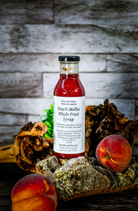 Peach Melba Syrup (Shipped to WV Only)