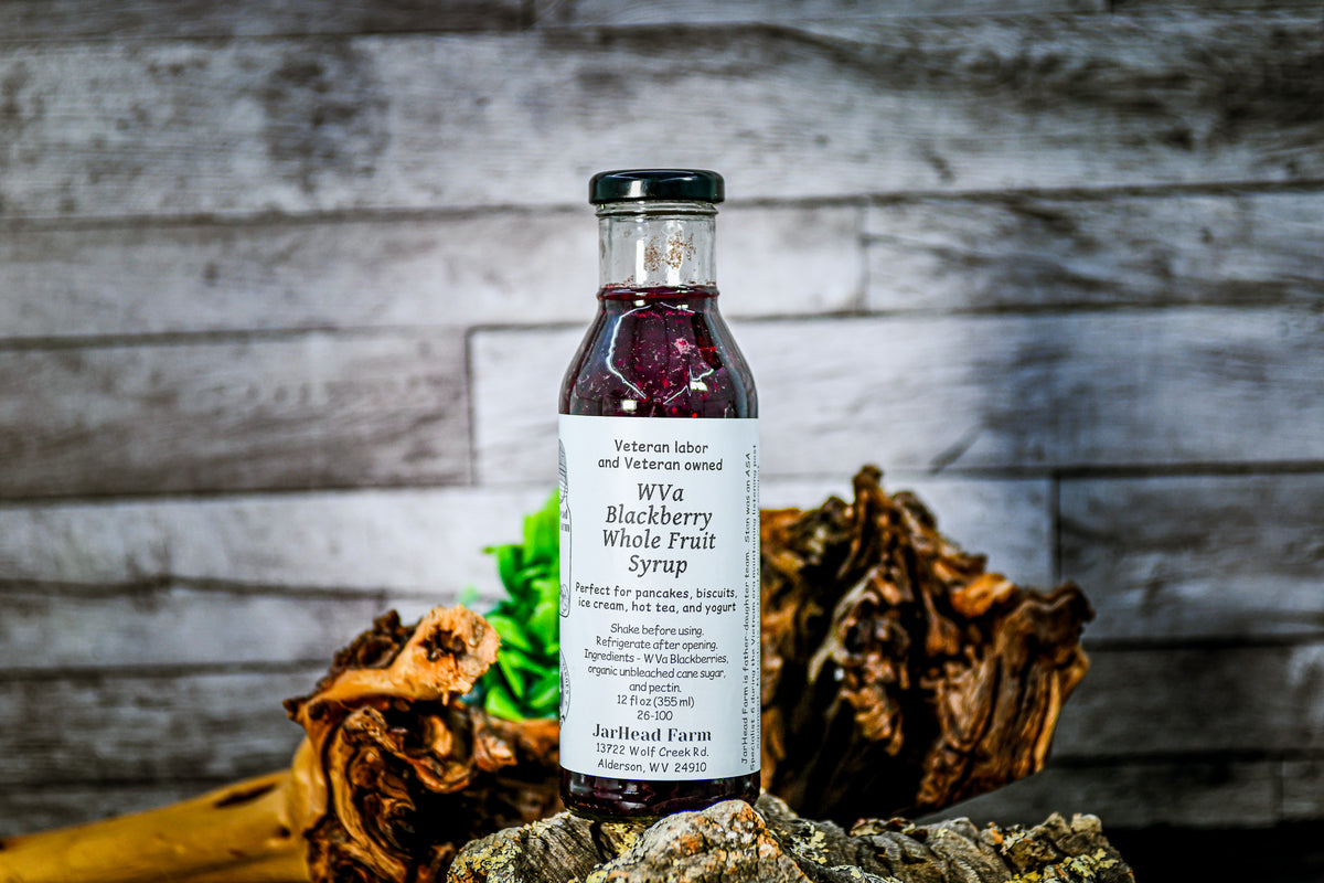 WV Blackberry Whole Fruit Syrup  (Shipped to WV Only)