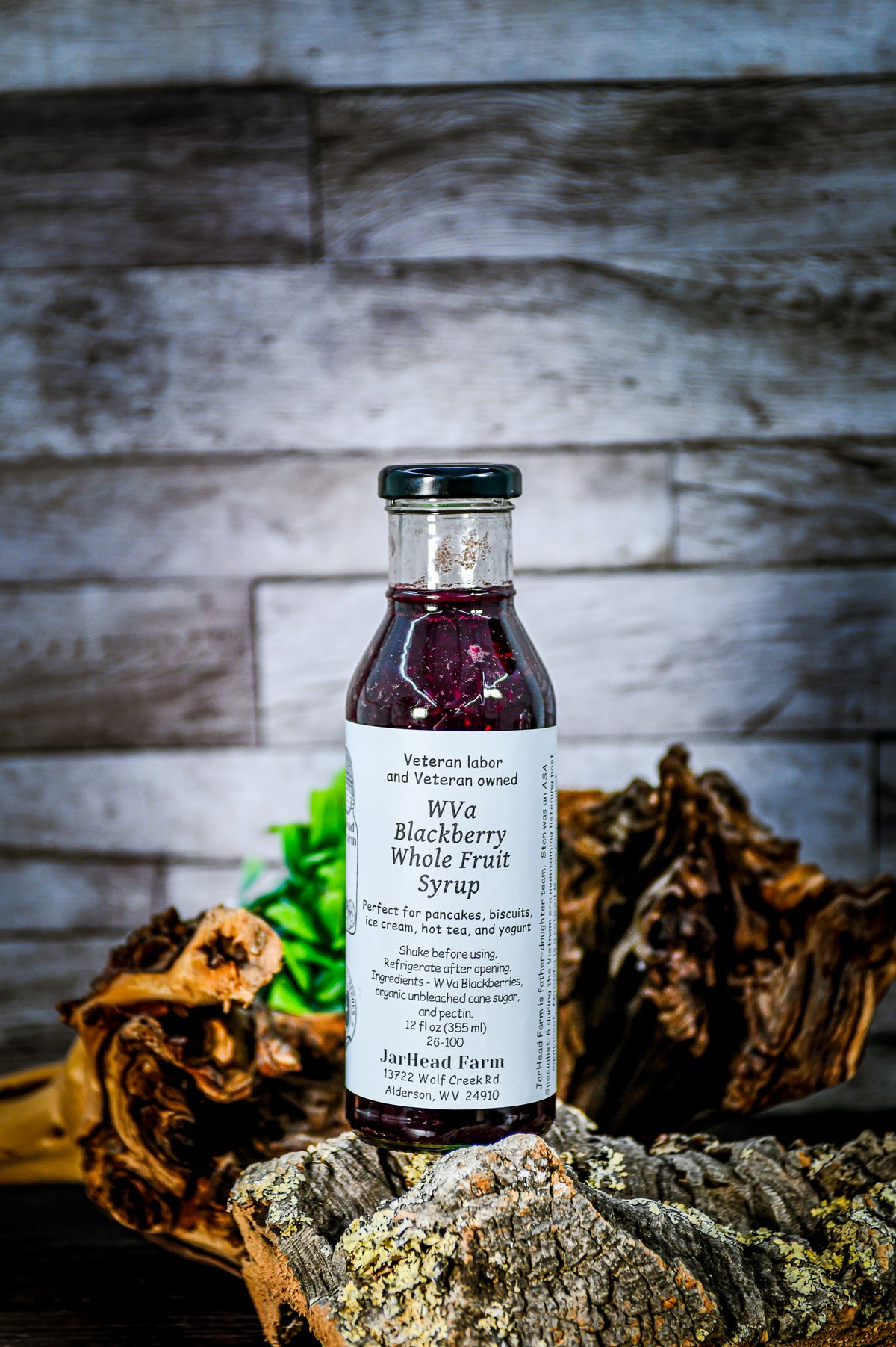WV Blackberry Whole Fruit Syrup  (Shipped to WV Only)