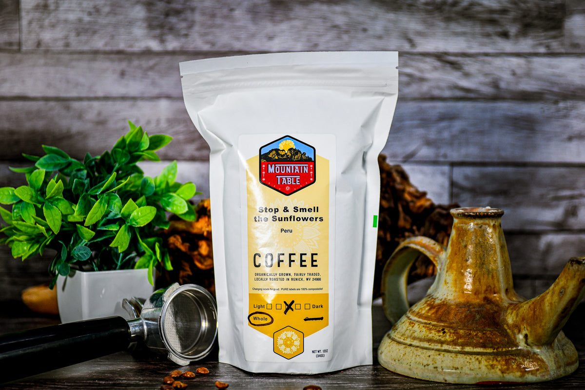 Stop and Smell the Sunflowers Coffee