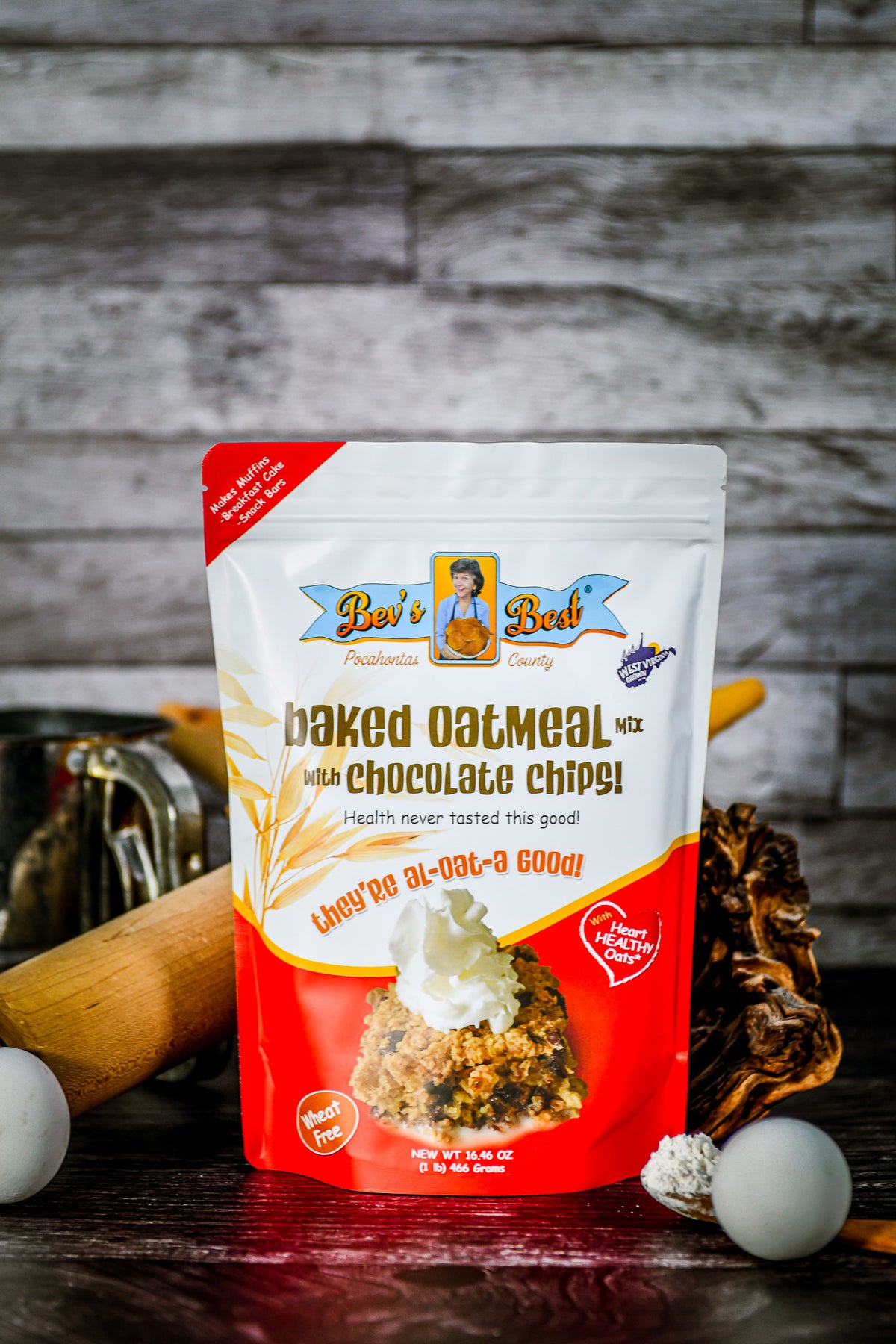 Baked Oatmeal W/ Chocolate Chips
