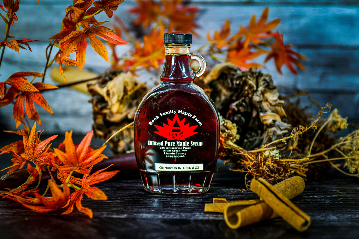 Cinnamon Infused Maple Syrup