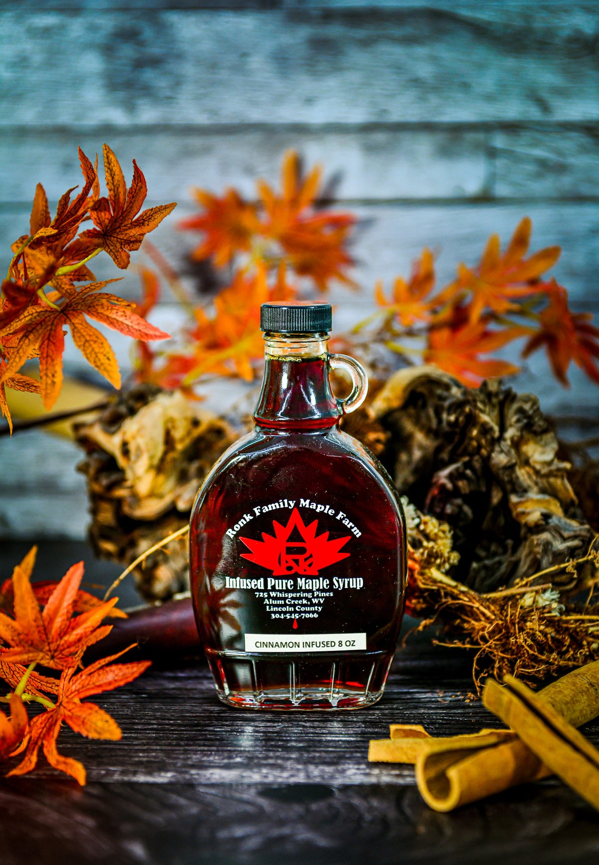 Cinnamon Infused Maple Syrup
