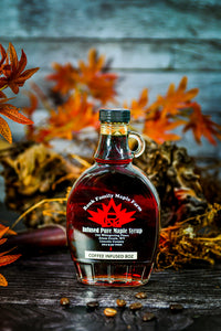 Coffee Infused Maple Syrup
