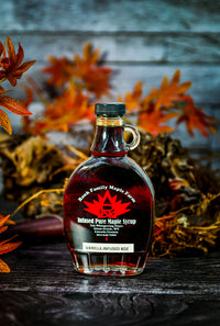 Vanilla Infused Maple Syrup