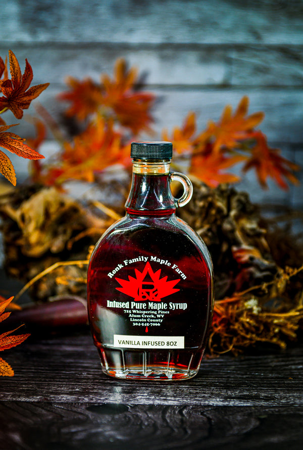 Vanilla Infused Maple Syrup