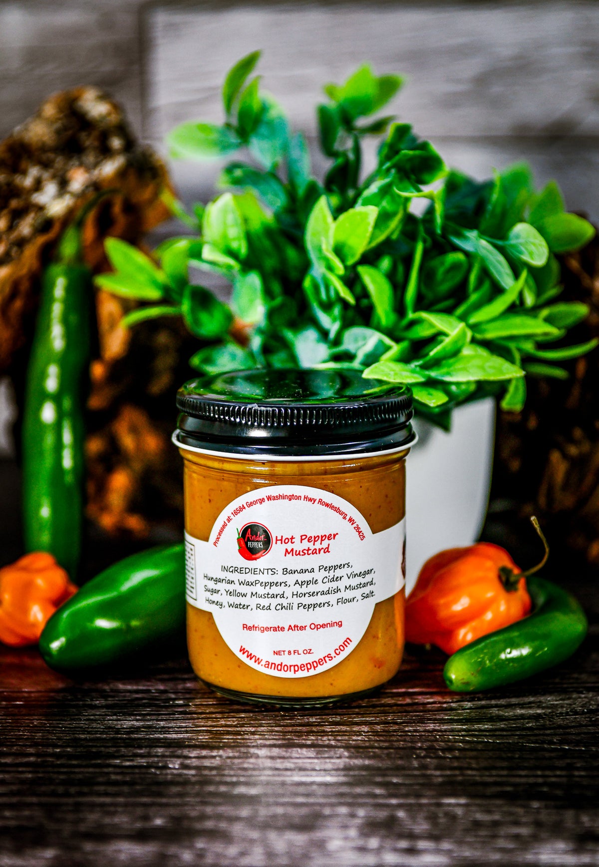 Hot Pepper Mustard