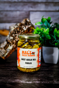 Sweet Garlic Dill Pickles