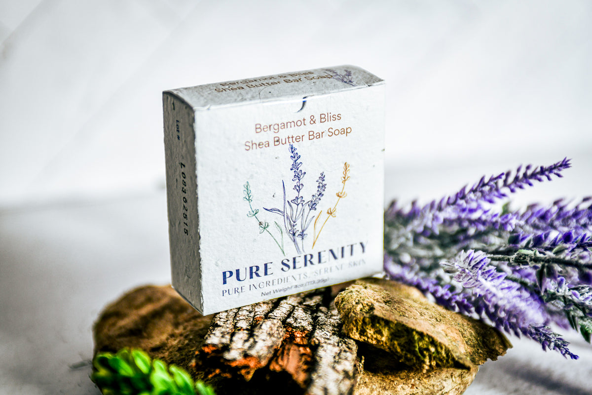 Bergamot Shea Butter Bar Soap