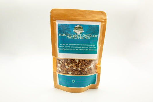 Toasted White Chocolate Macadamia Granola