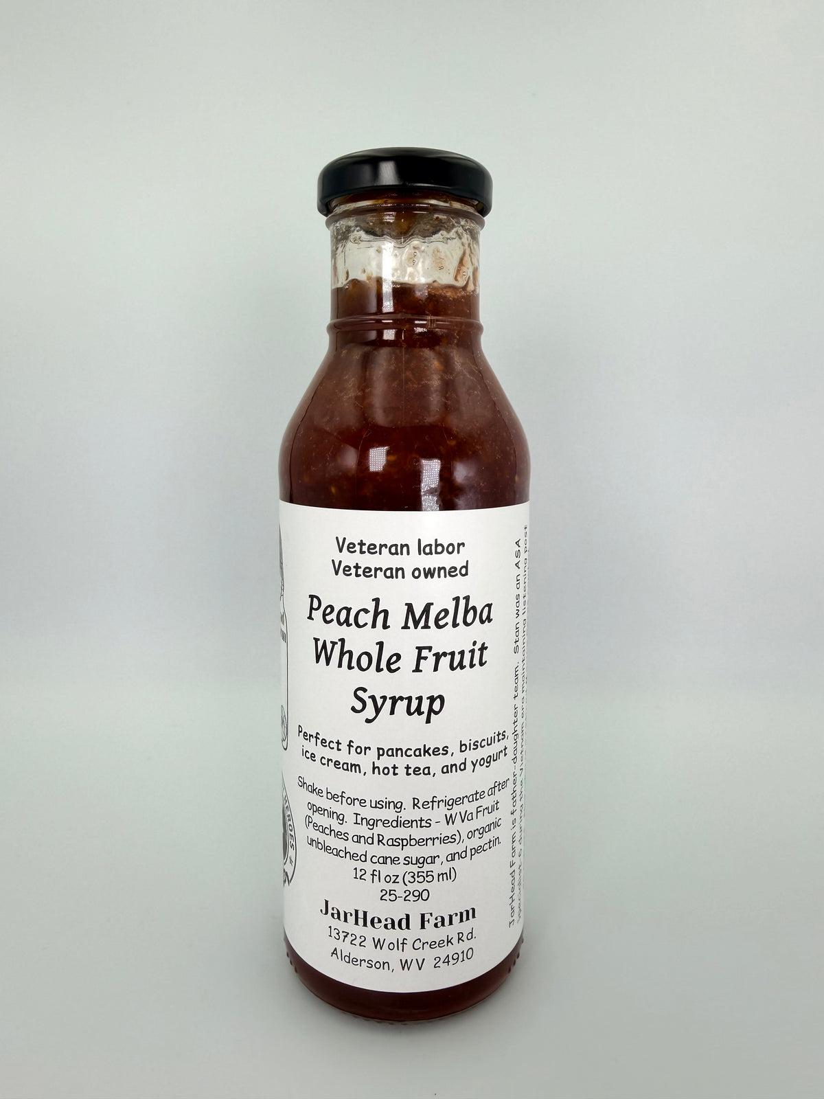 Peach Melba Syrup