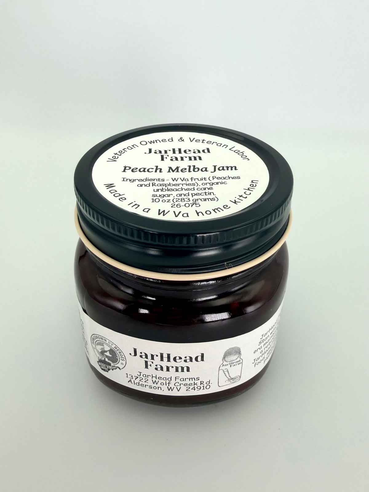 Peach Melba Jam