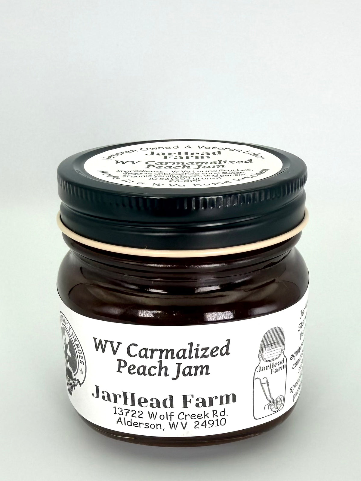 Caramelized Peach Jam