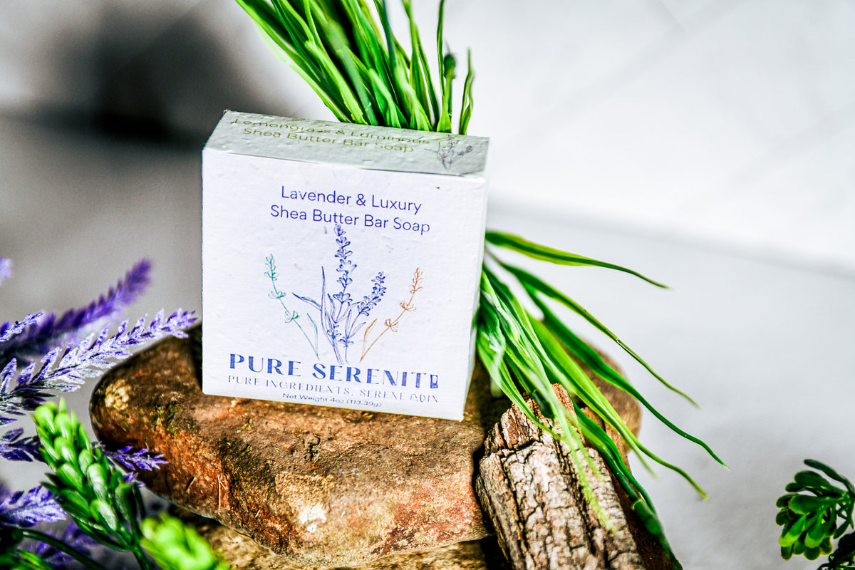 Lavender & Luxury Shea Butter Bar Soap