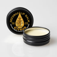 Beeswax Lip Balm (Citrus, Natural, & Peppermint)