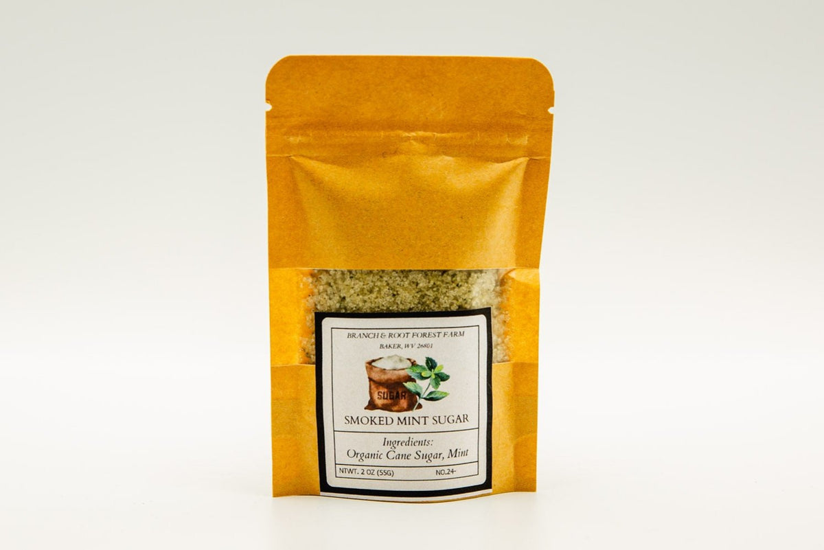 Smoked Mint Sugar