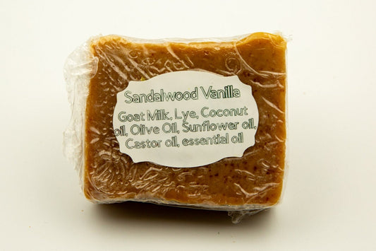 Sandalwood Vanilla Goat Milk Soap