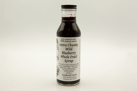 Extra Chunky Wild Blueberry Whole Fruit Syrup