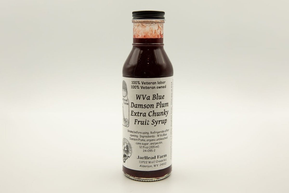 Plum Extra Chunky Fruit Syrup (Shipped to WV Only)