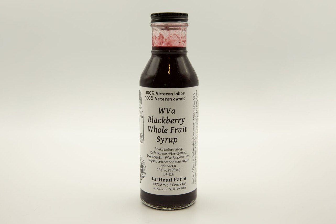 WV Blackberry Whole Fruit Syrup