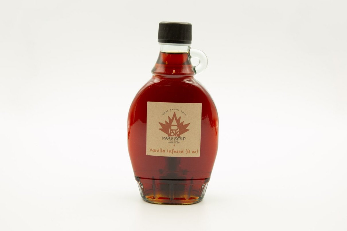 Vanilla Infused Maple Syrup